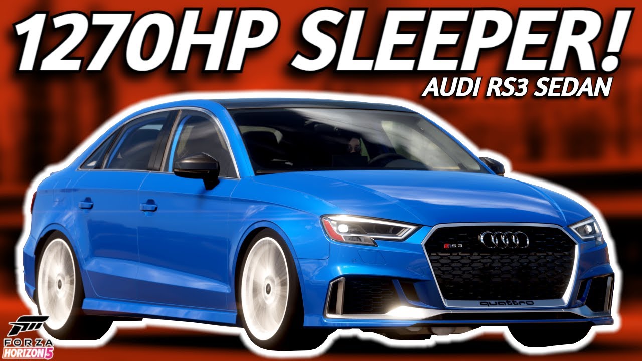 THE ULTIMATE AUDI?! | Forza Horizon 5 Audi RS3 Sedan | Build and Customization