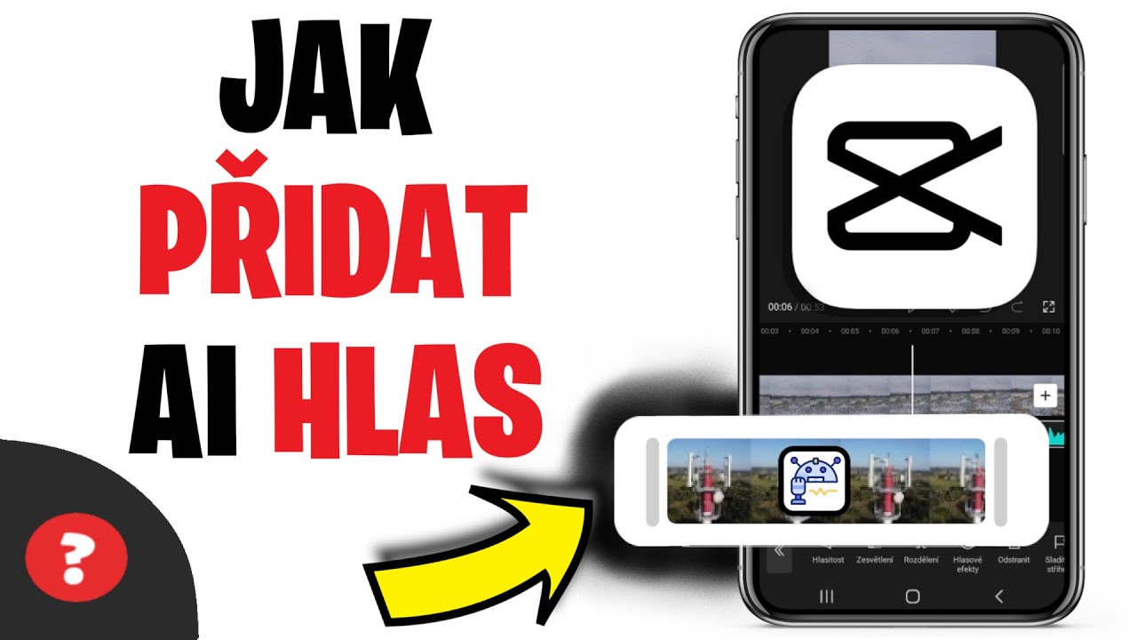 Jak přidat AI HLAS do VIDEA | N&aacute;vod | CapCut / Telefon