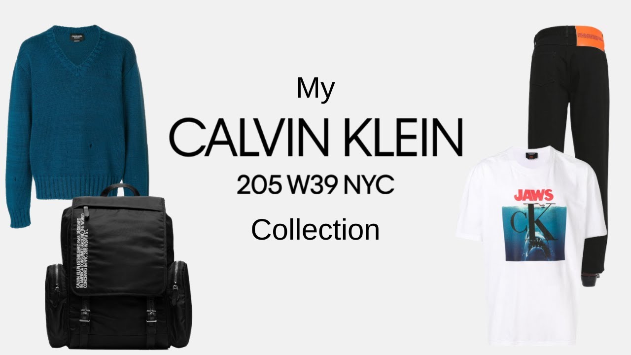 My Calvin Klein 205W39NYC Collection