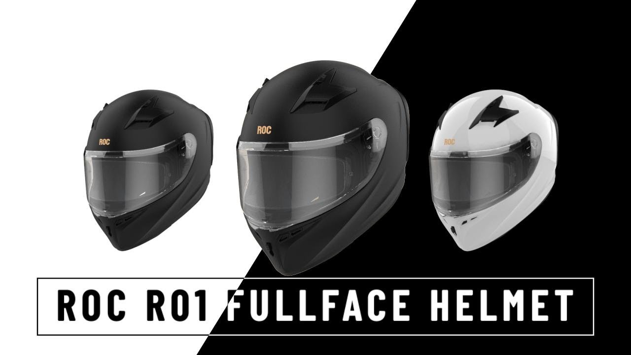 N&oacute;n Bảo Hiểm Fullface Roc 01  | Tuyệt Đỉnh S&aacute;ng Tạo | Thiết Kế Đột Ph&aacute; | Chuẩn Quốc Tế.