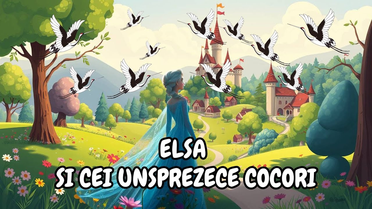 👑 Elsa si Cei Unsprezece Cocori | Povesti pentru copii | Basme frumoase de Hans Christian Andersen 👑