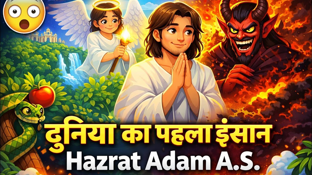 Adam A.S ki Kahani। Adam A.S ka wakya। Story of Adam A.S ।