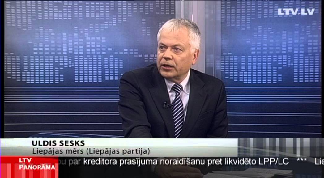 Intervija ar Liepājas domes priekšsēdētāju Uldi Sesku