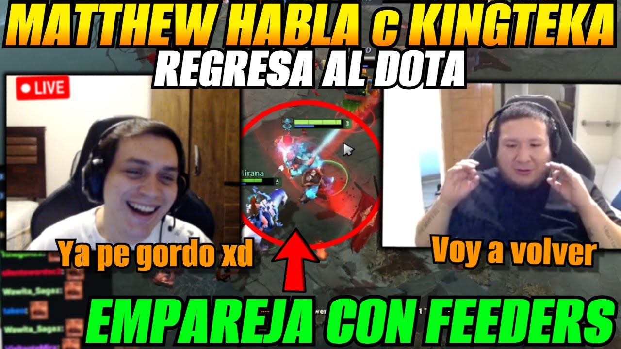 😲Matthew habla con Kingteka😲Empareja con Feeders ranked en stream