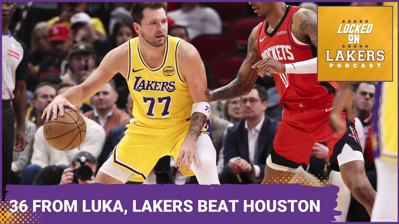 Luka Scores 36, Lakers Beat Rockets 100-92. BEST DEFENSE OF THE SEASON?