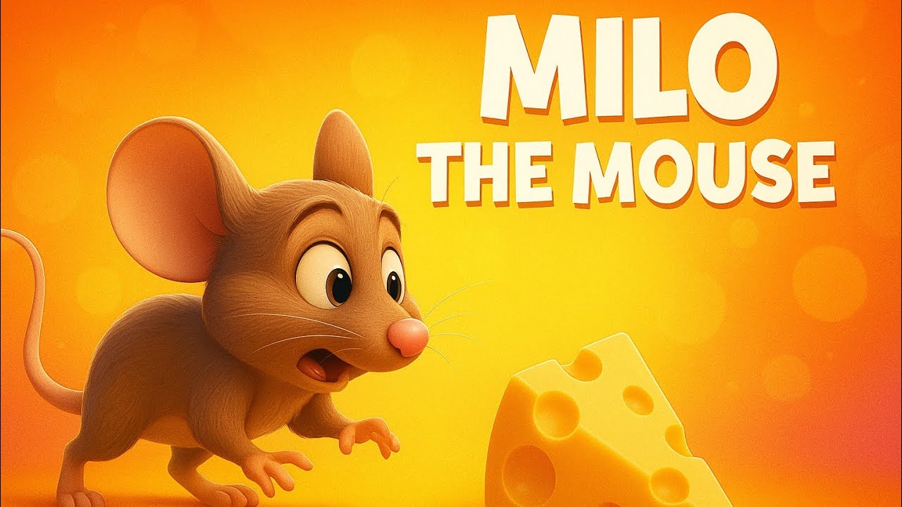 Milo the Mouse 🐭 | Fun Kids Song & Animated Nursery Rhyme for Children