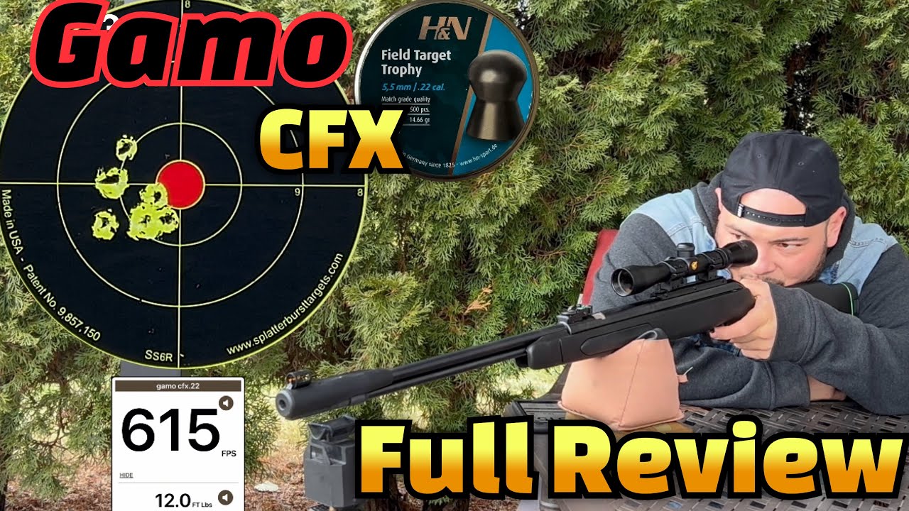 Gamo CFX .22 air rifle full review