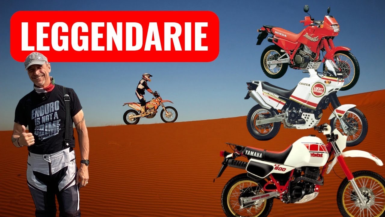 Le 10 LEGGENDARIE MAXI ENDURO degli anni 80