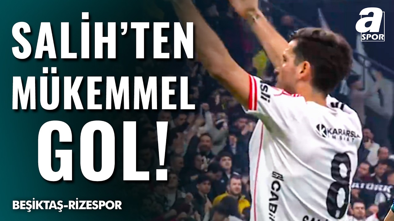 GOL Salih U&ccedil;an | Beşiktaş 2-0 &Ccedil;aykur Rizespor | Ziraat T&uuml;rkiye Kupası