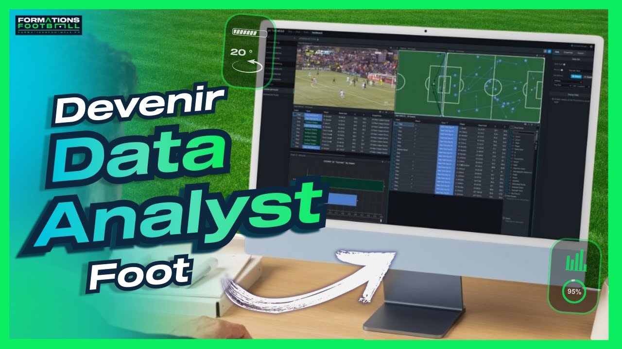Comment devenir DATA ANALYST dans le foot ? | Salaire, rôle, formation …