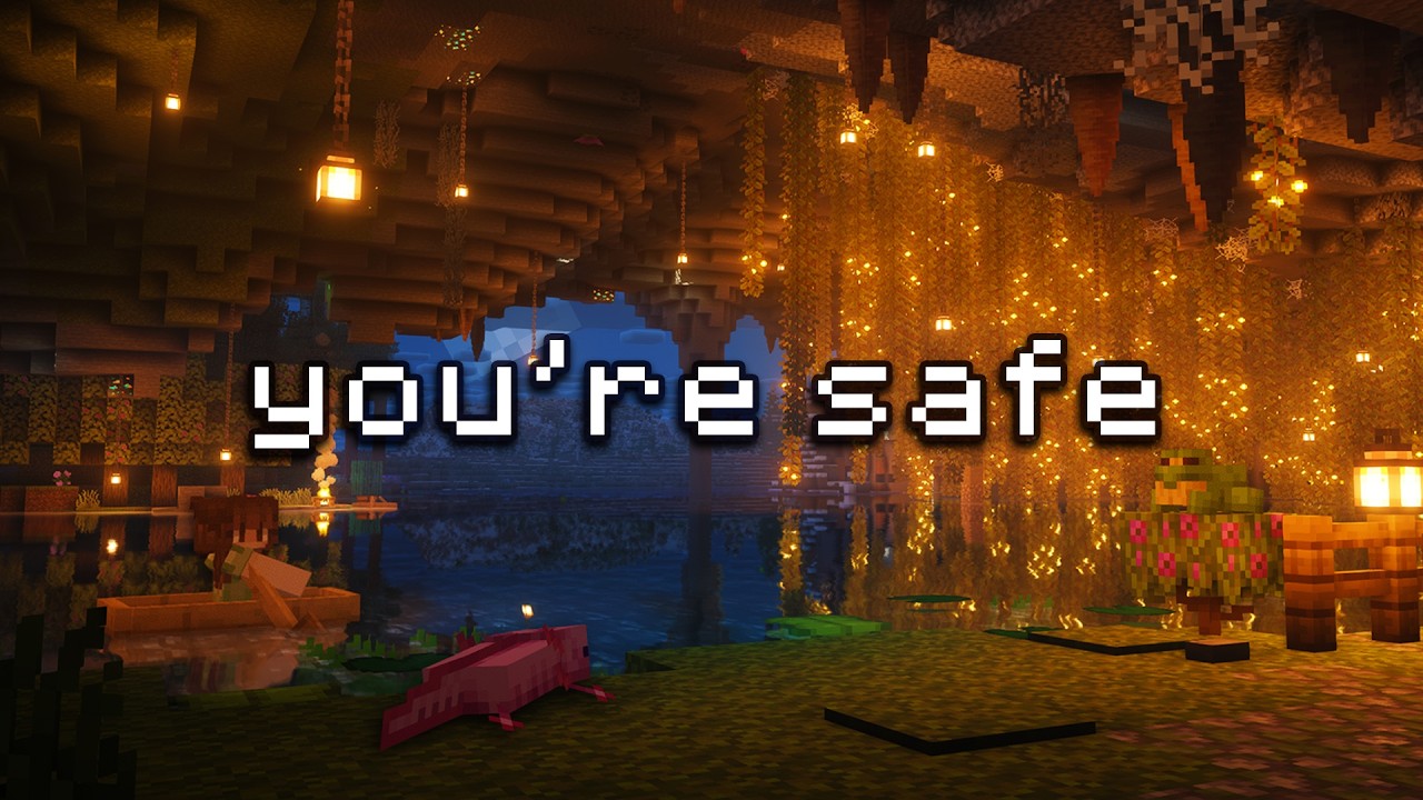 it&rsquo;s quiet down here, just rest&hellip; (minecraft music & ambience)