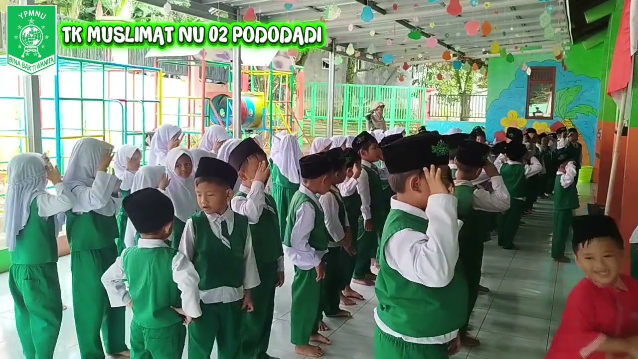 Pagi Ceria TK MUSLIMAT NU 02 PODODADI | Hari Pertama Masuk Semester 2