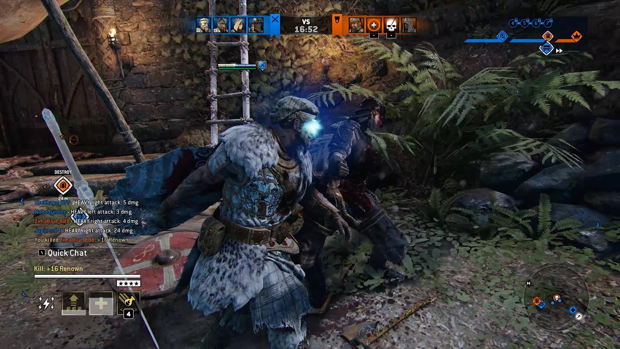 SlappyLander - For Honor Breach as Highlander ft. Delicashilous