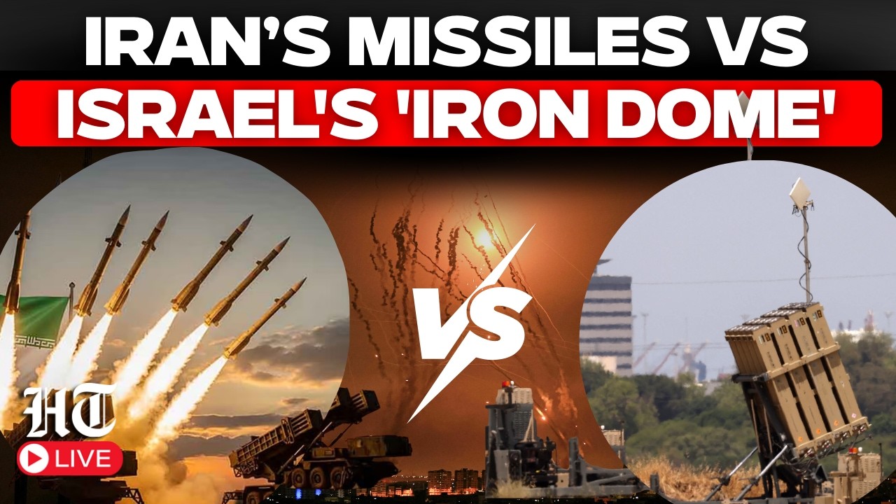Iran Israel War Live | Iran&rsquo;s missiles vs Israel's 'Iron Dome' | Drone Attack | Iran War Live