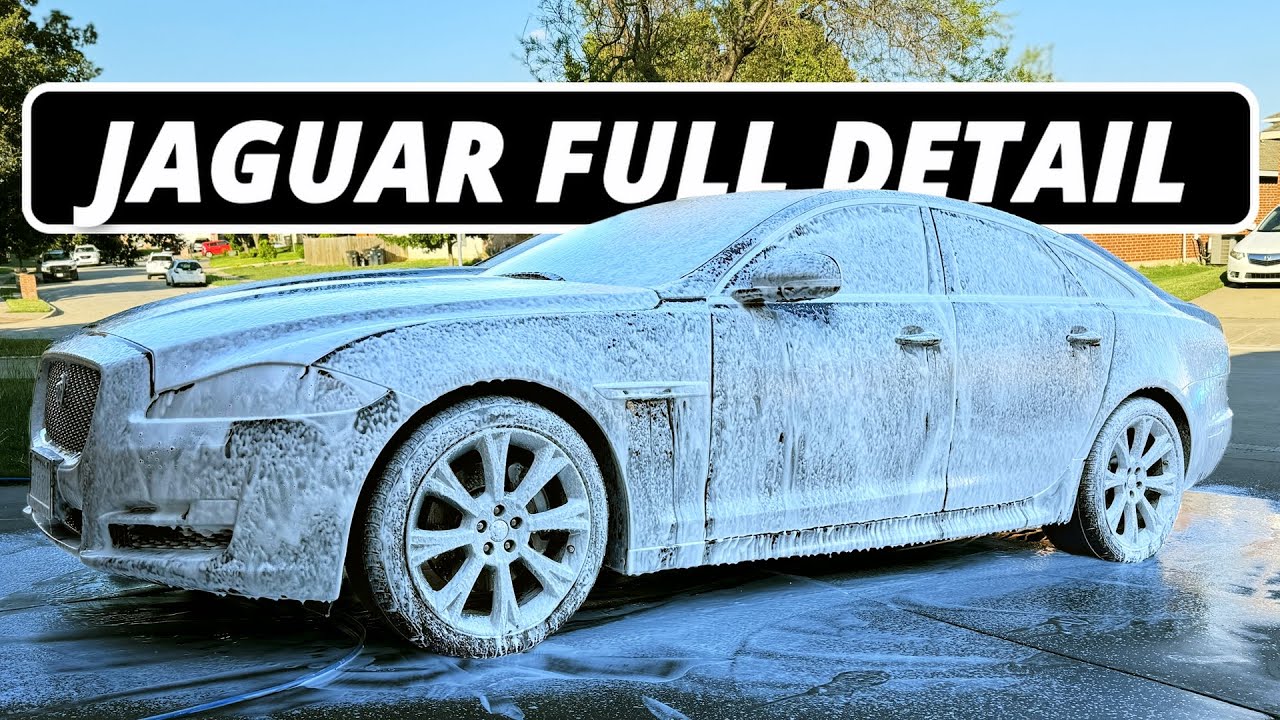 Deep Cleaning Jaguar XJ - Full Car Detailing