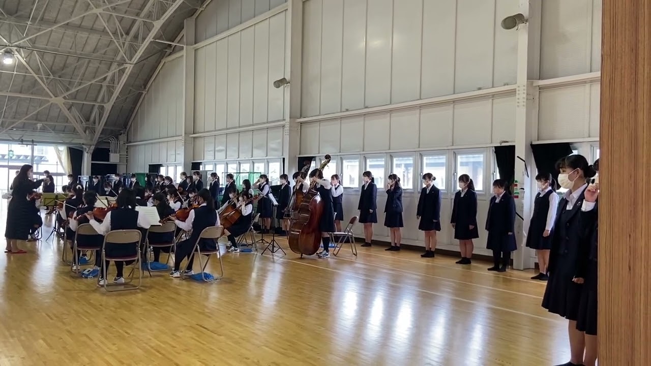 入学式　ハレルヤ