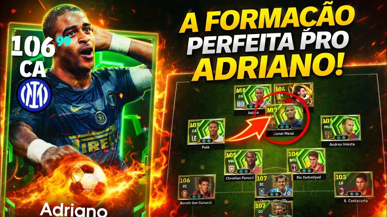 Essa FORMAÇÃO É A MAIS APELONA PARA O ADRIANO IMPERADOR 🚀 como jogar com o adriano imperador 💥