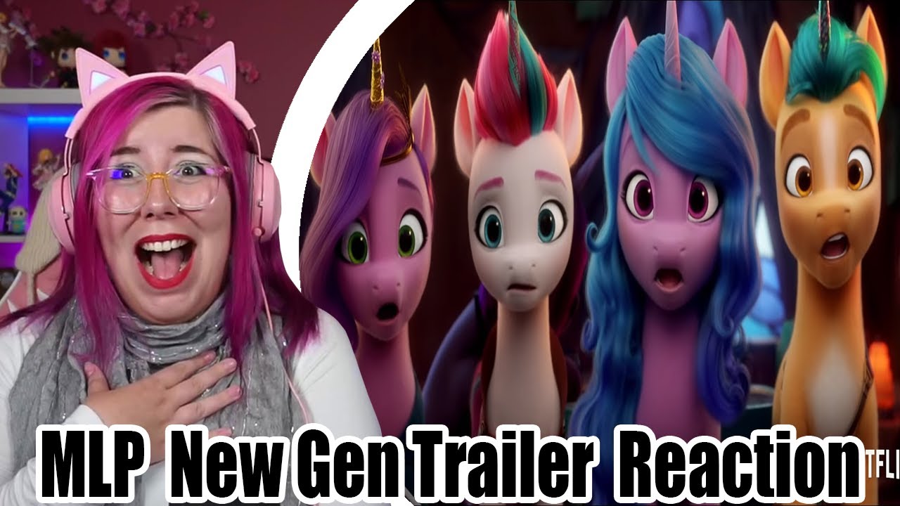 My Little Pony: A New Generation TRAILER REACTION - Zamber Reacts