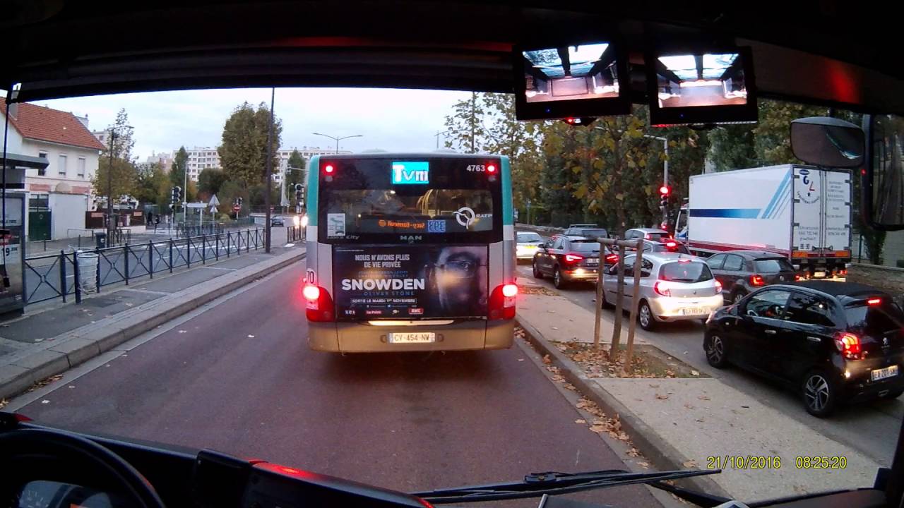 Bus RATP 393 Partie 01 - octobre 2016