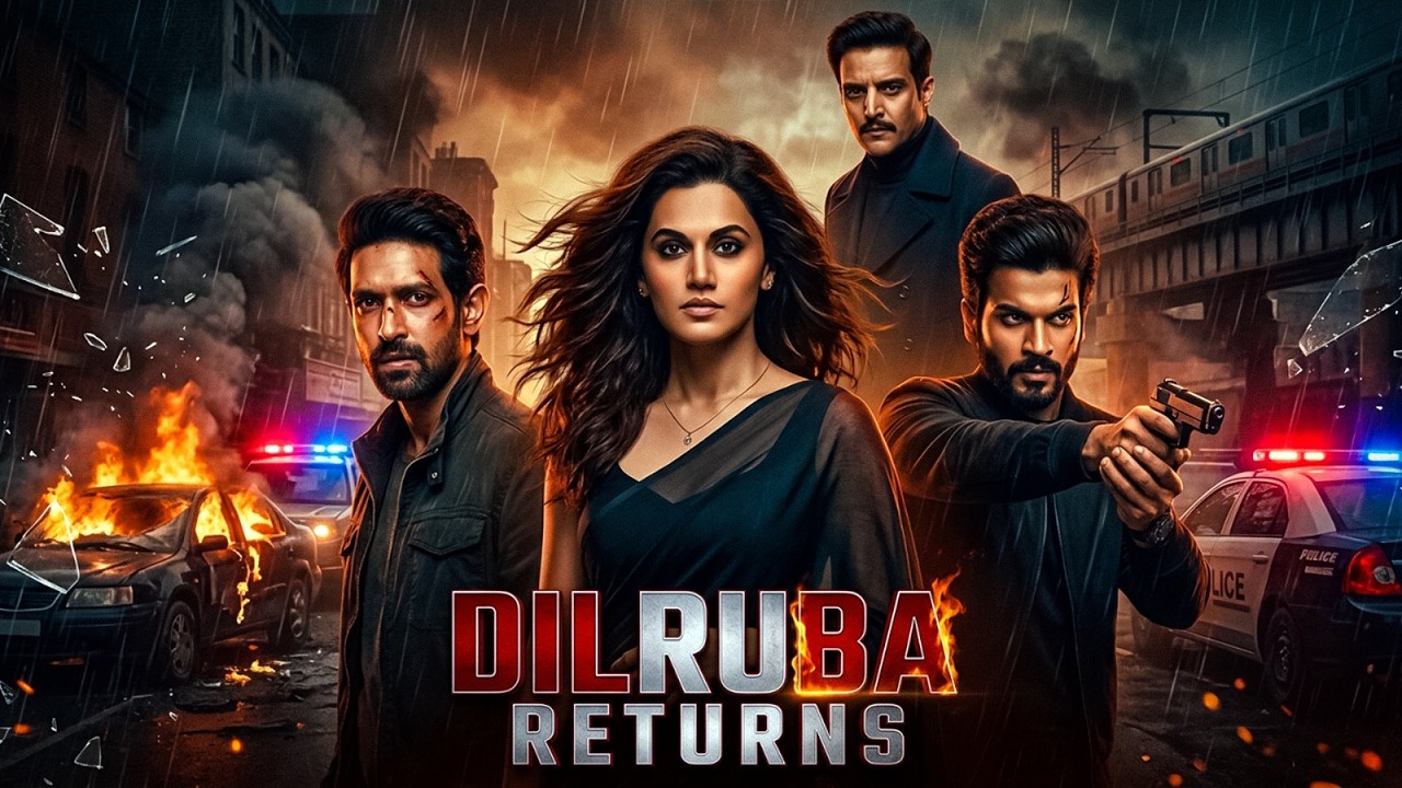Dilruba Returns | Taapsee Pannu, Vikrant Massey | Romantic Crime Thriller Movie in Hindi