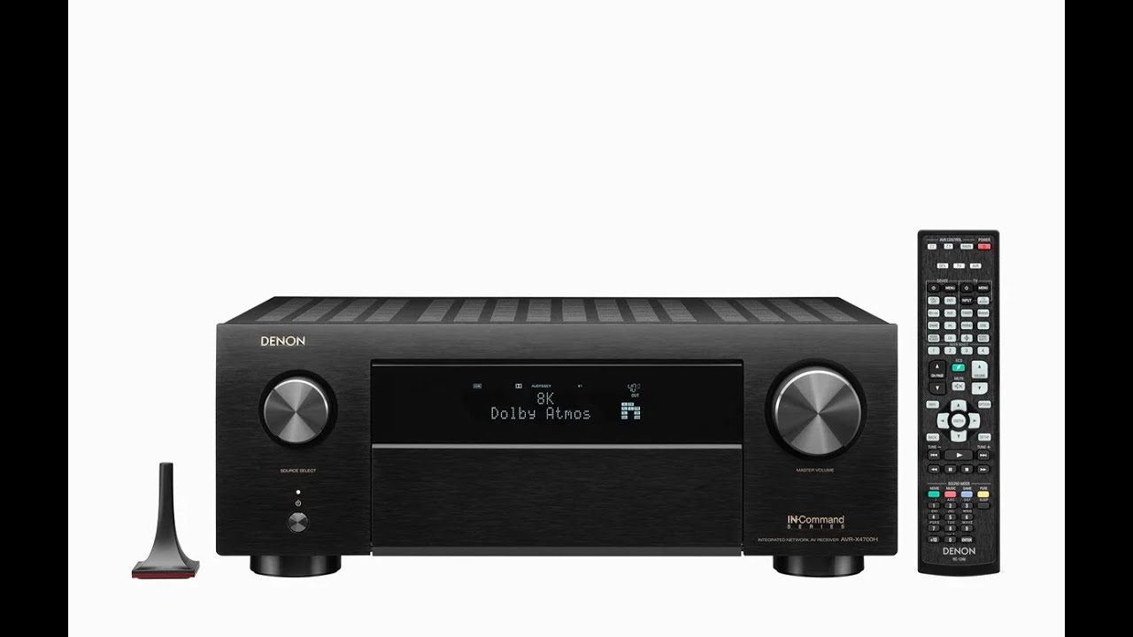 Receiver Denon AVR-X4700H - Unboxing e Apresentação PT-BR