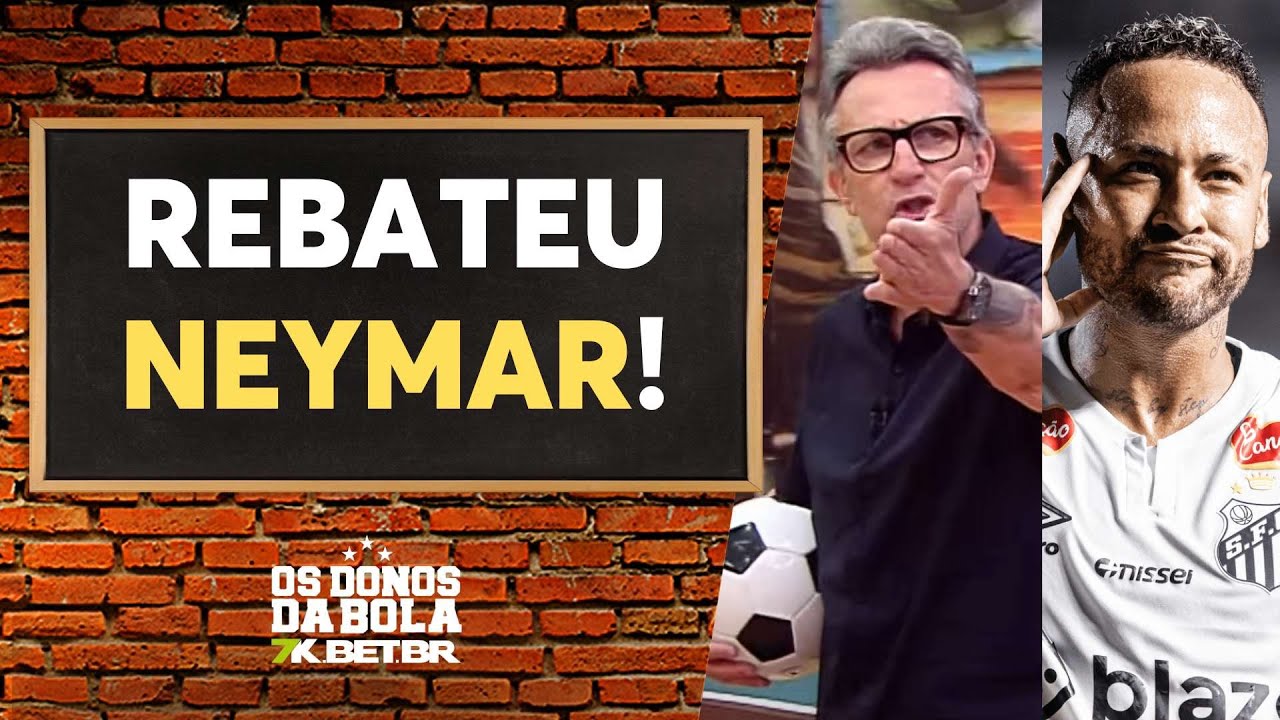 Neto REBATE Neymar ap&oacute;s ser chamado de &lsquo;falastr&atilde;o&rsquo;: &lsquo;N&atilde;o tenho medo&rsquo;