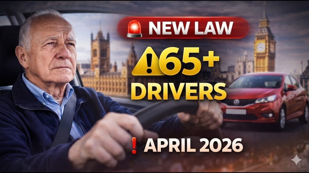 🚨 UK Driving Law Changes April 2026 &ndash; If You're 65+ Watch This IMMEDIATELY! 1080p caption