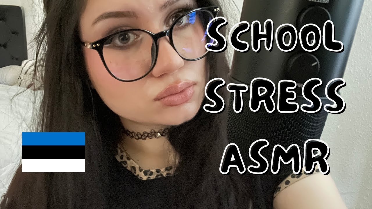 ASMR Soothing Your Back to School Stress🌙  l Eesti ASMR l Estonian ASMR