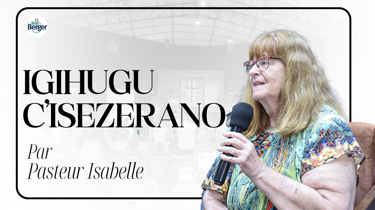 Prédication du 01-02-2026 | Par Pasteur Isabelle | Eglise du Bon Berger au Burundi