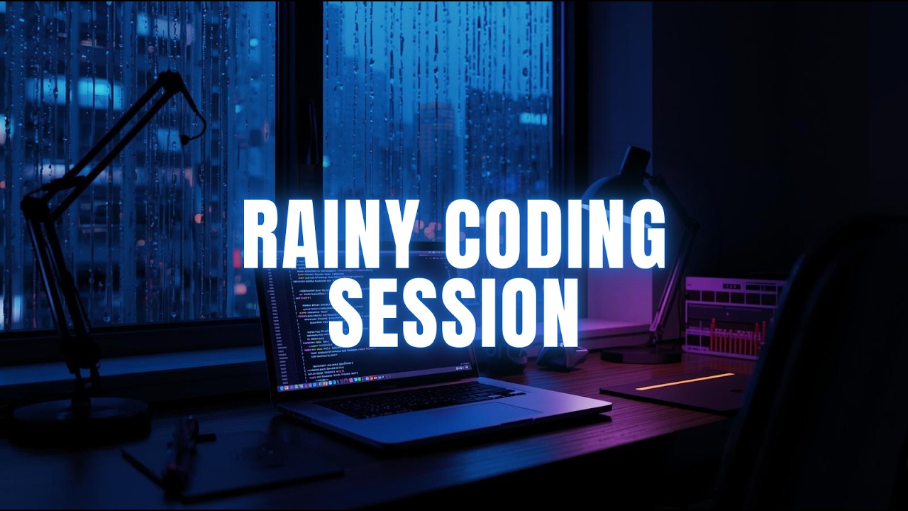 Coding with Rain in the Background |Deep Focus Programming Music