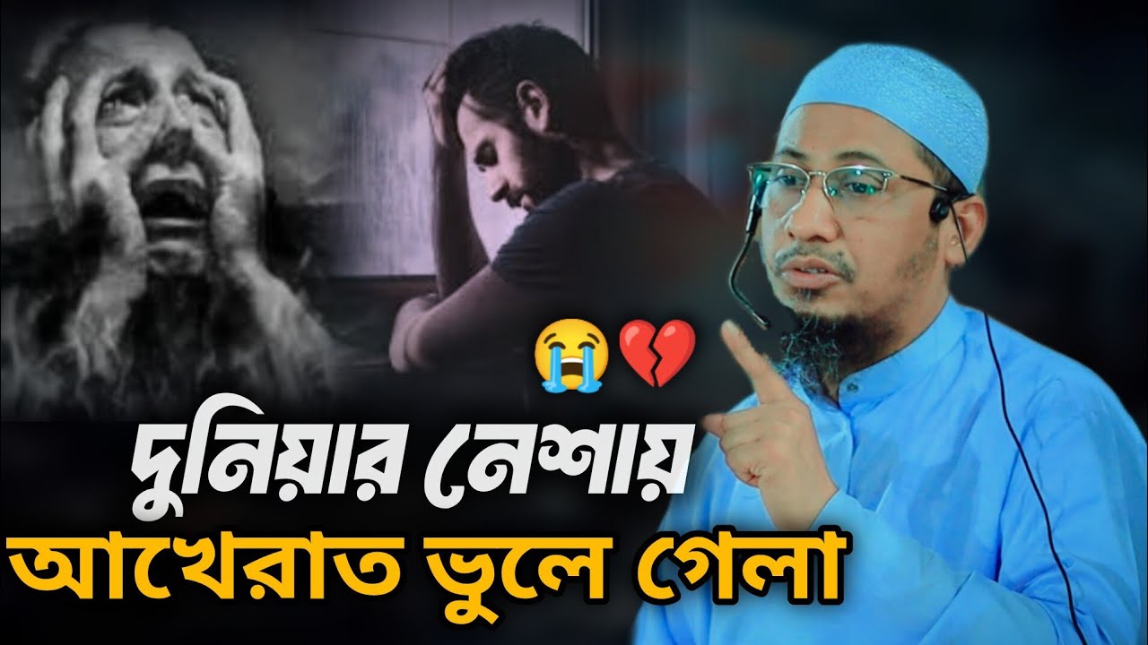 দুনিয়ার নেশায় আখেরাত ভুলে গেলা 😭 আনিসুর রহমান আশরাফী বাংলা লেকচার নতুন ওয়াজ 