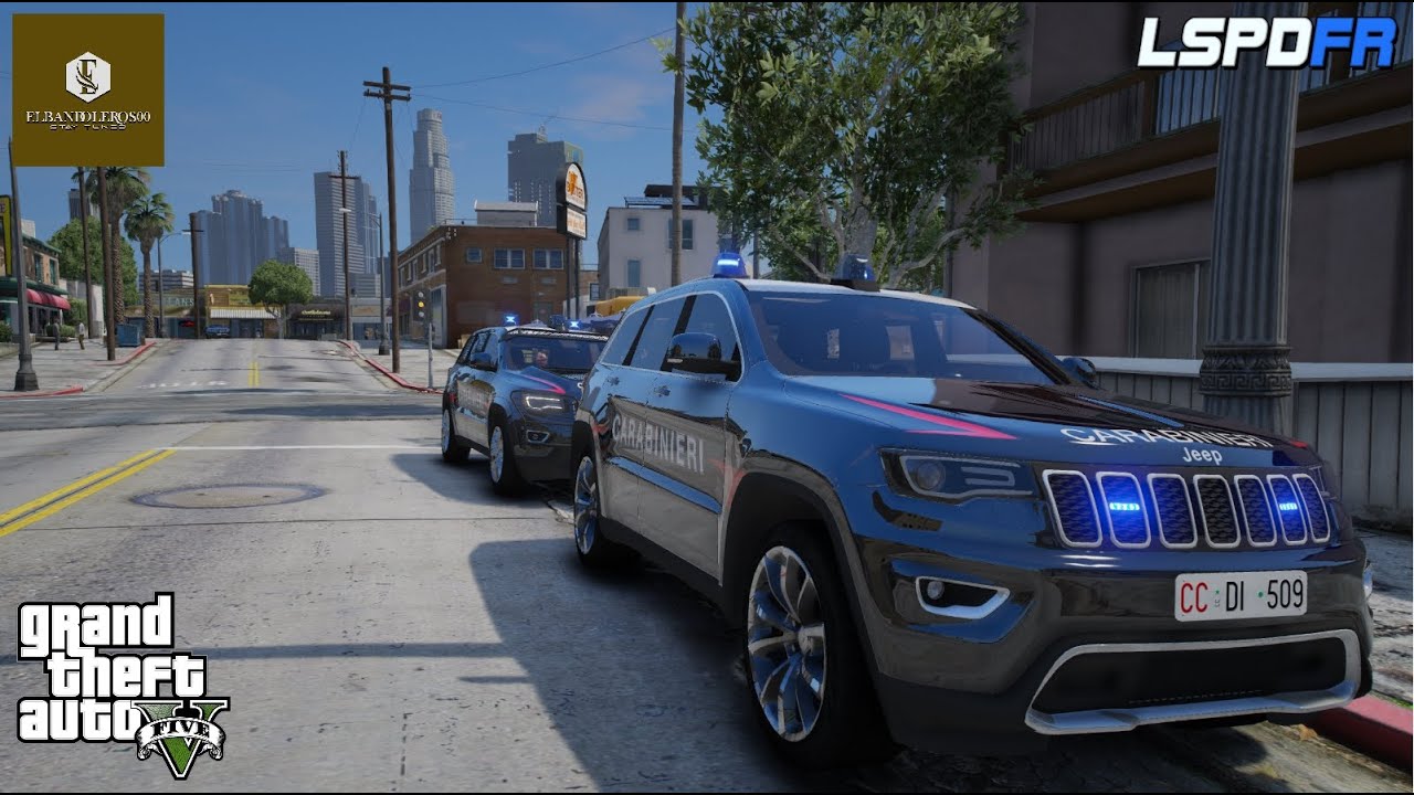LSPDFR ITA - GIS CARABINIERI IN PATTUGLIA- JEEP CHEROKEE