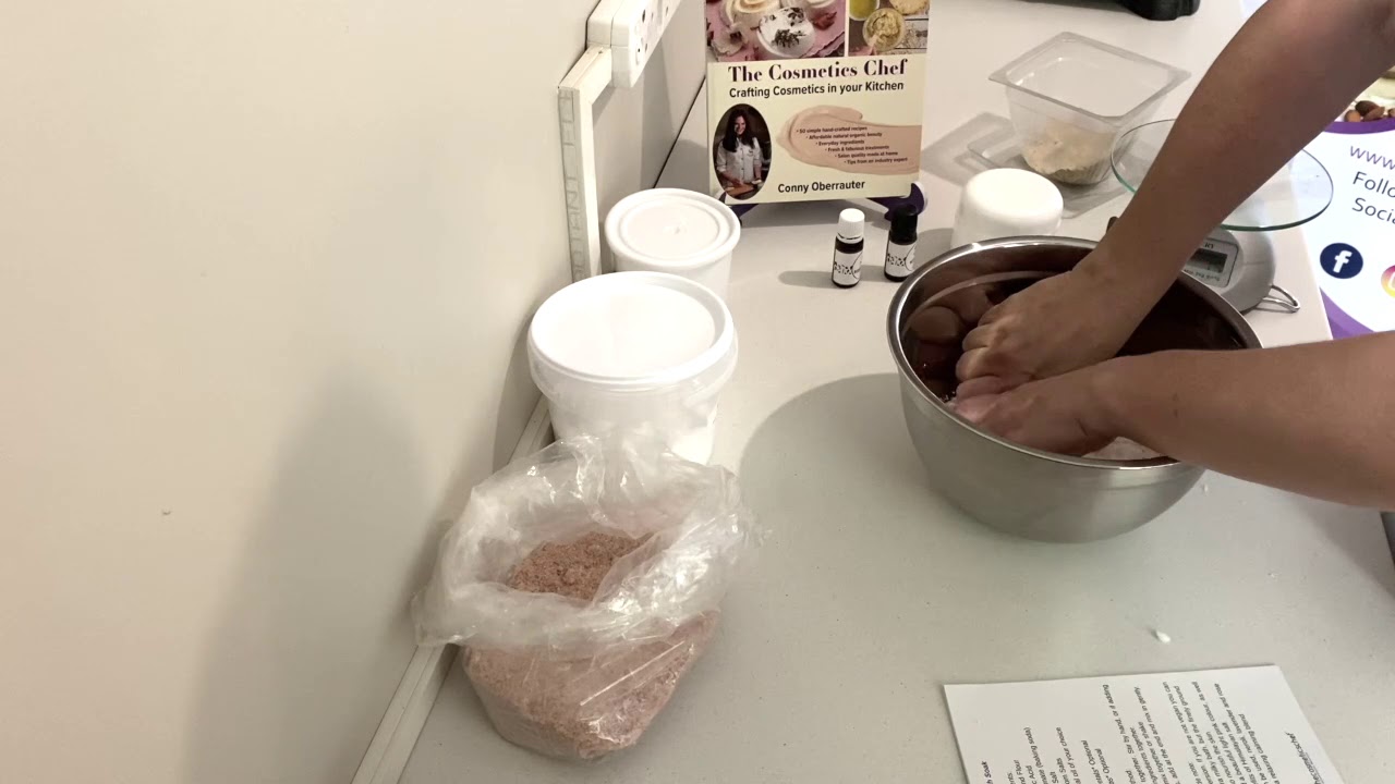 Muscle bath soak video