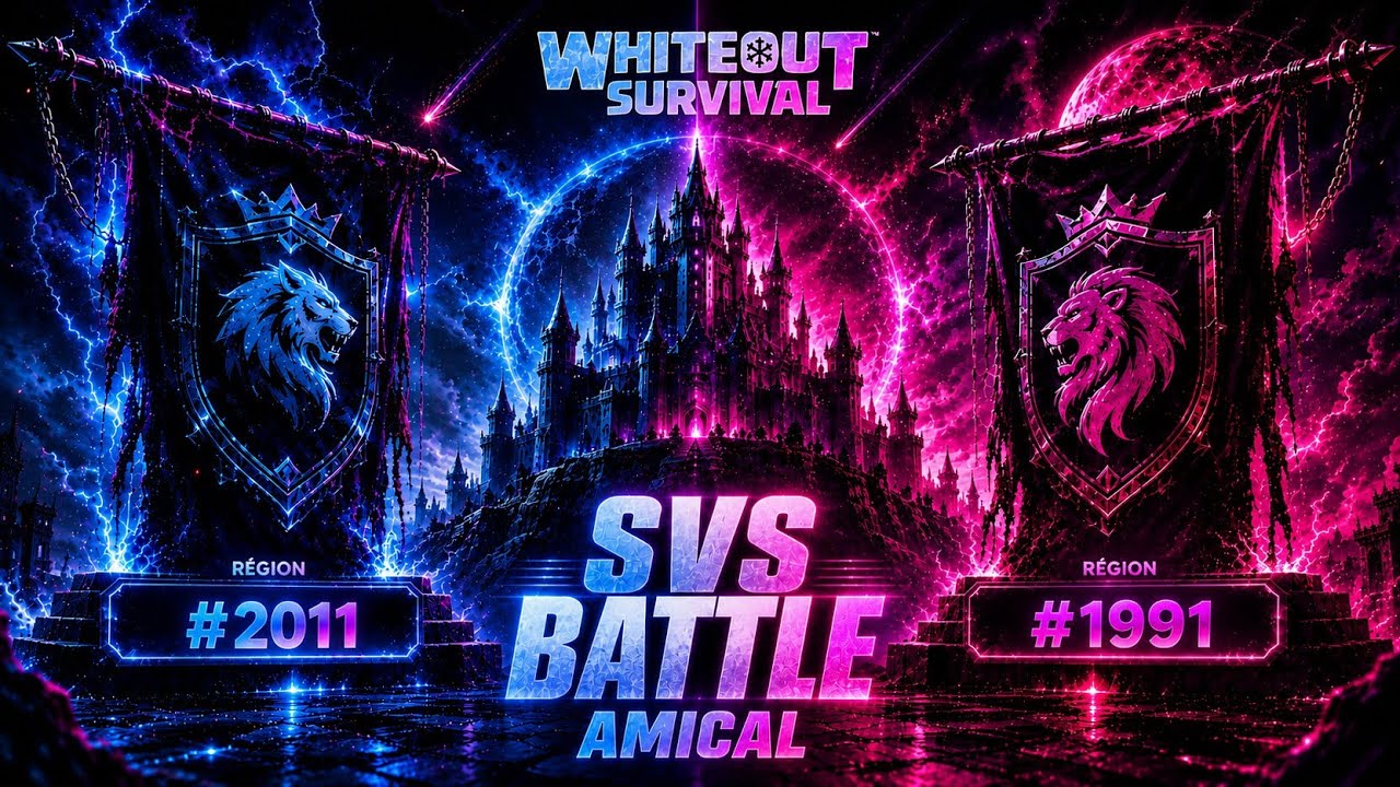 2011 🆚 1991 &ndash; CLASH OF THE TITANS | FRIENDLY SVS ⚔️ WHITEOUT SURVIVAL 