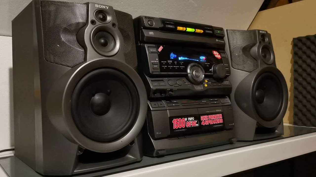 Sony MHC GR8 volumen máximo!!