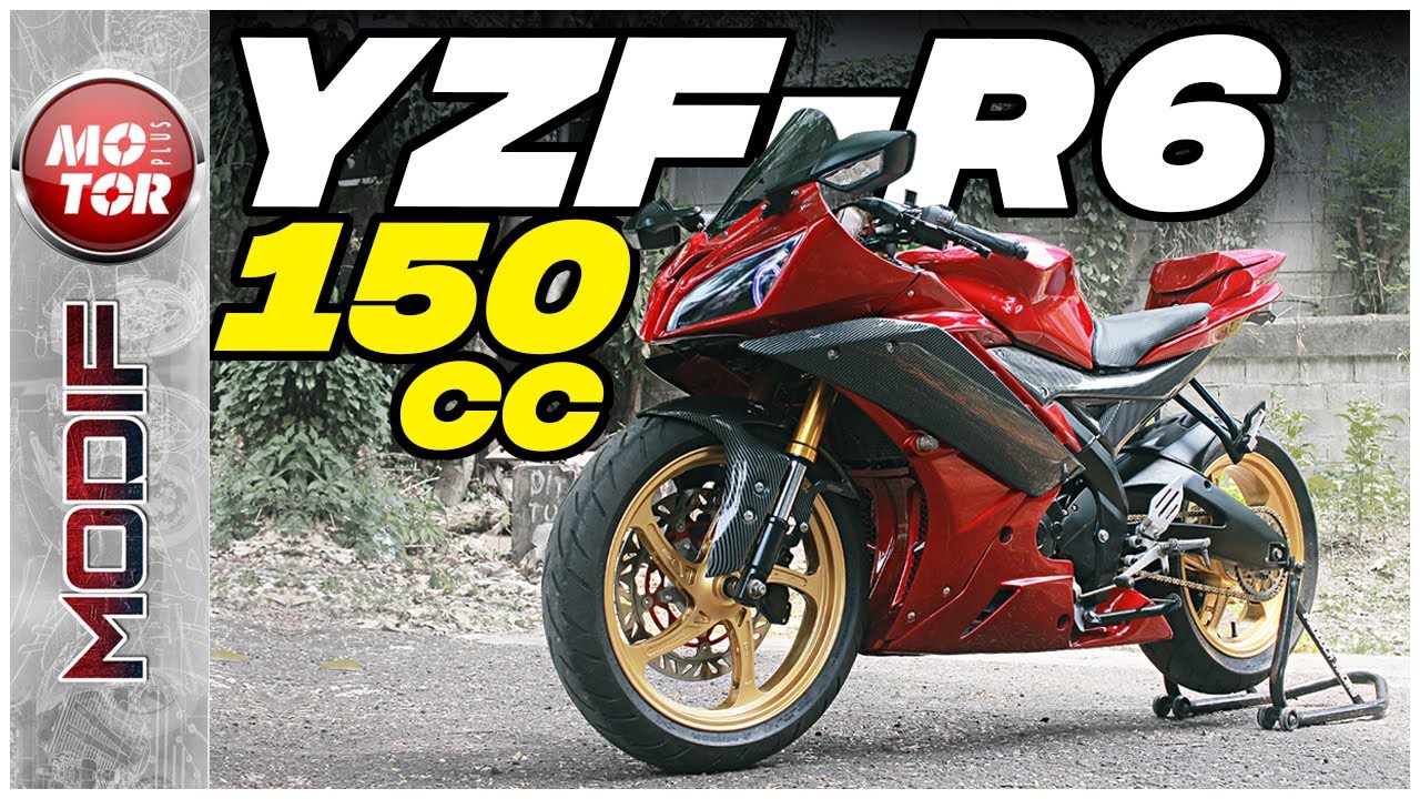Yamaha R15 V2 Modifikasi Kaki V3, Upside Down dan Custom Fairing | Motor Plus Modif