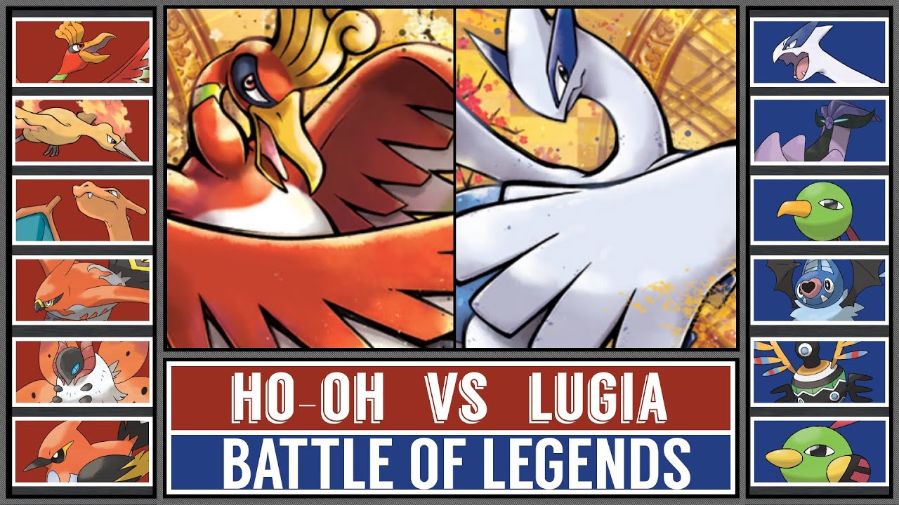 Legendary Pokémon Battle | HO-OH vs LUGIA