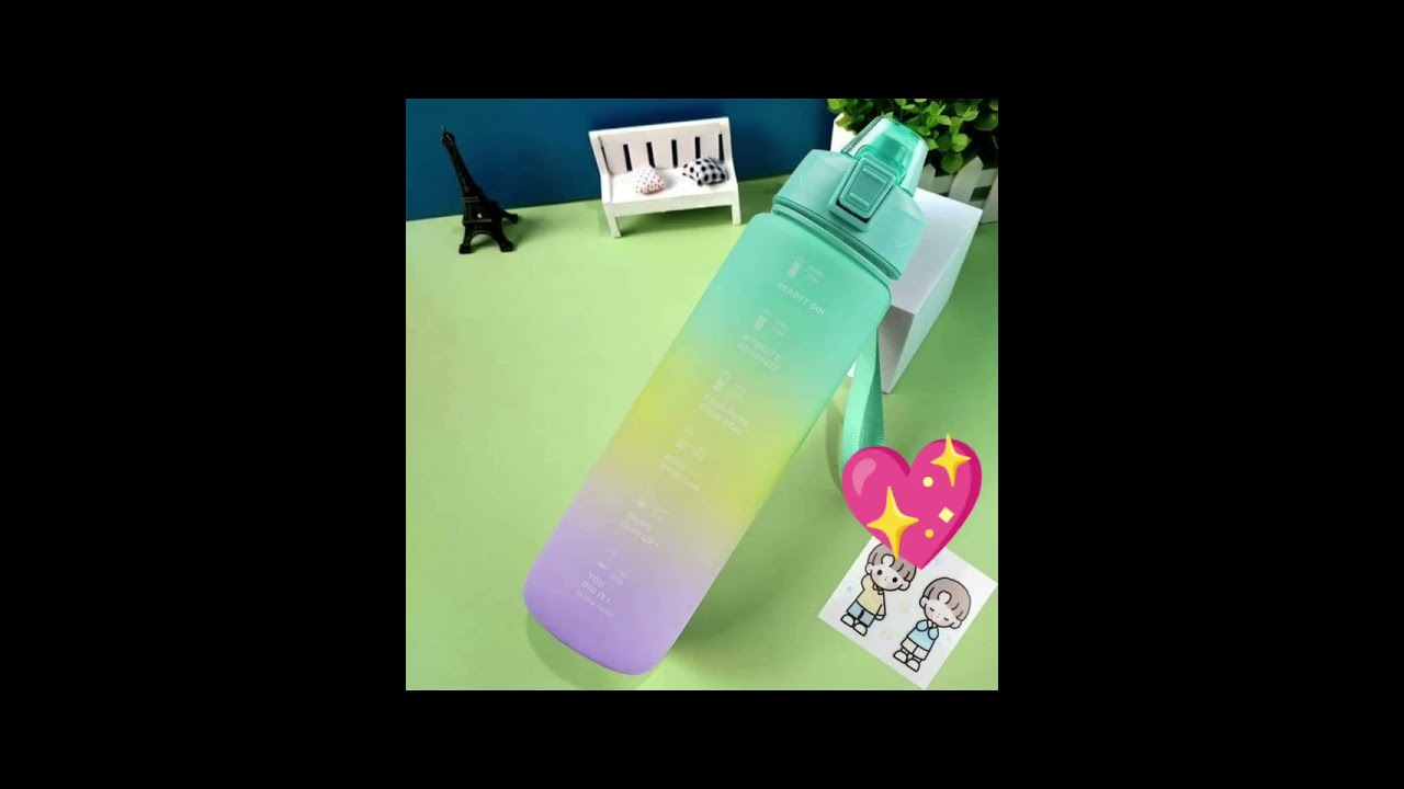 قارورات الماء حسب حرفك وحسب الايموجي يلي بتحبو 💧🌸🥰