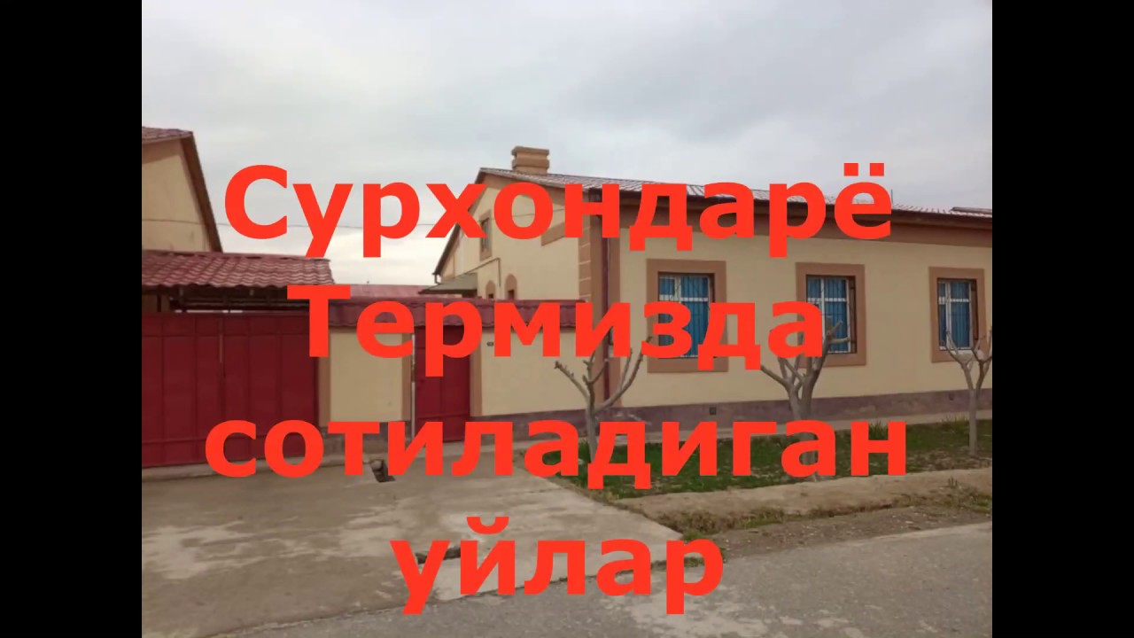 #Термизда #сотиладиган #уйлар #нархлари