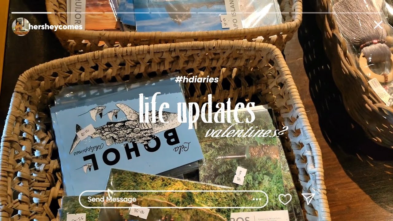life updates + valentine's day 🤍🌸🍀