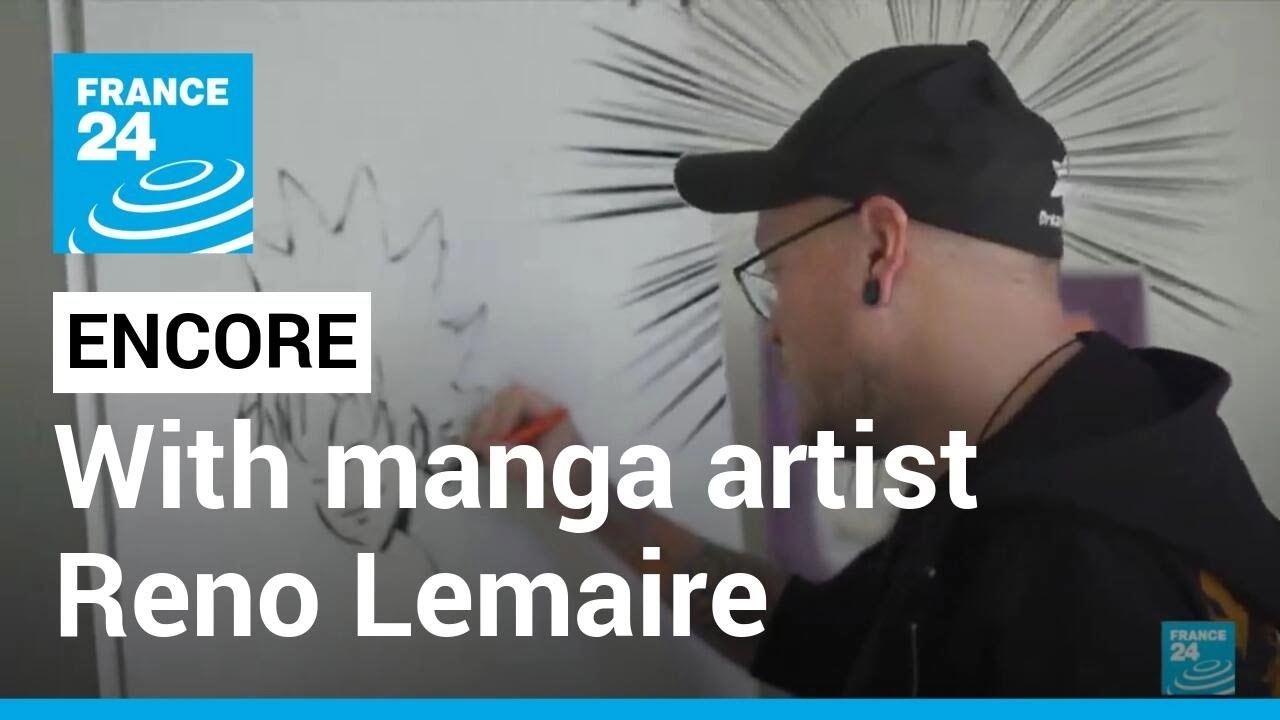 Meet Reno Lemaire, a manga artist with a French accent &bull; FRANCE 24 English