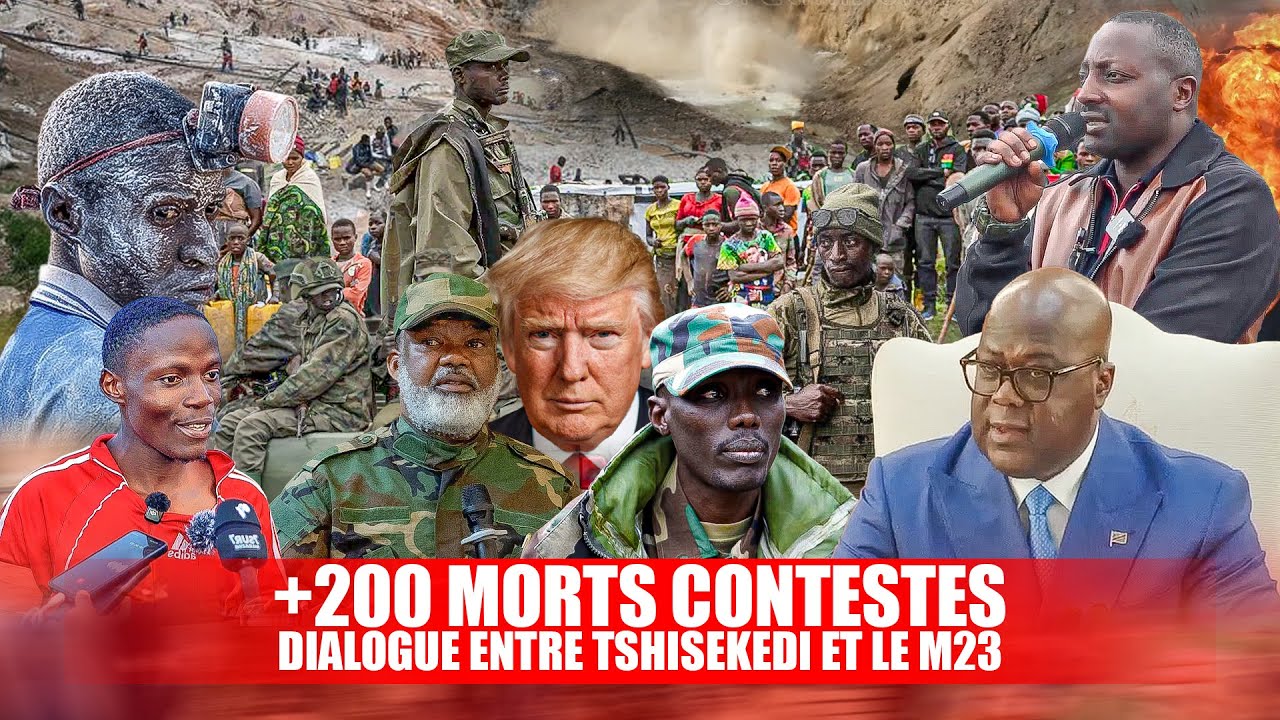 Drame de Rubaya : plus de 200 morts ? Kinshasa doute pendant que Tshisekedi et le M23 dialoguent