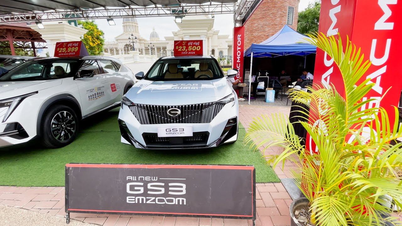 GAC GS3 EMZOOM 2025 in Superstar Silver Color – The Sporty Compact SUV That Turns Heads!