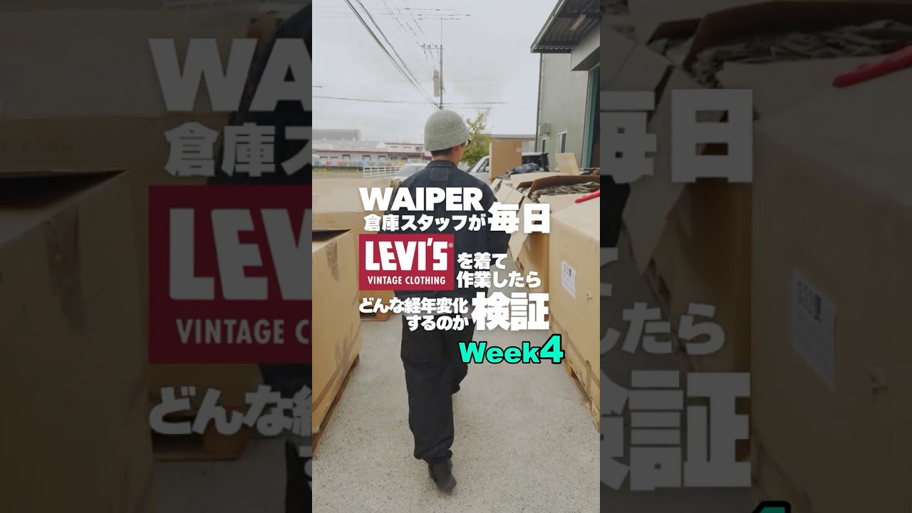 #4 【デニム色落ち】倉庫スタッフがリーバイス506XX TYPE1 & 大戦モデル毎日着てみた | LEVIS VINTAGE CLOTHING