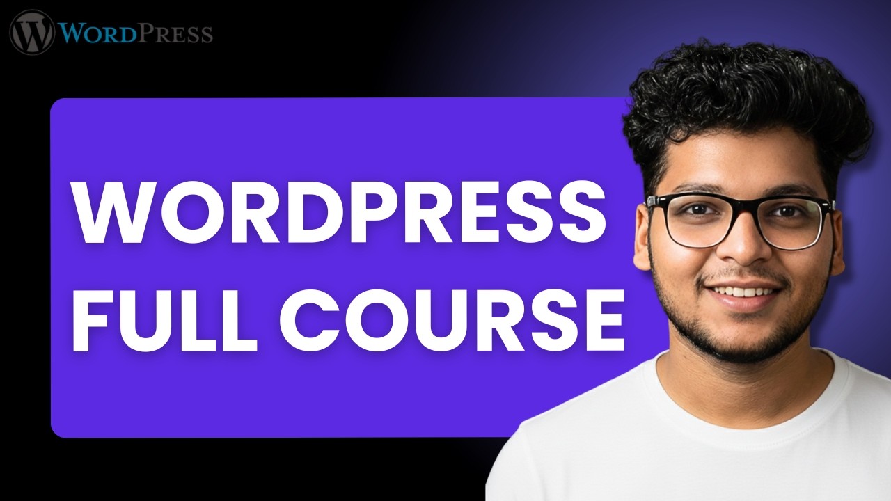 WordPress website Masterclass 2026: Build Professional Websites (No Coding)