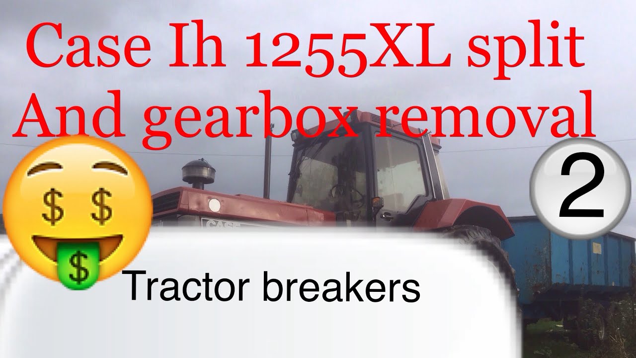 Case ih 1255xl part 2 of the tractor split n build of gearbox its broke bad
