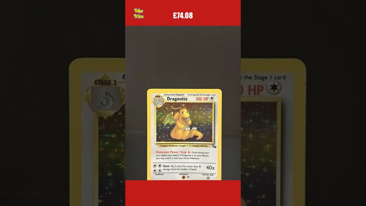 🔥 Big sale: Dragonite went for £74.08 📈 