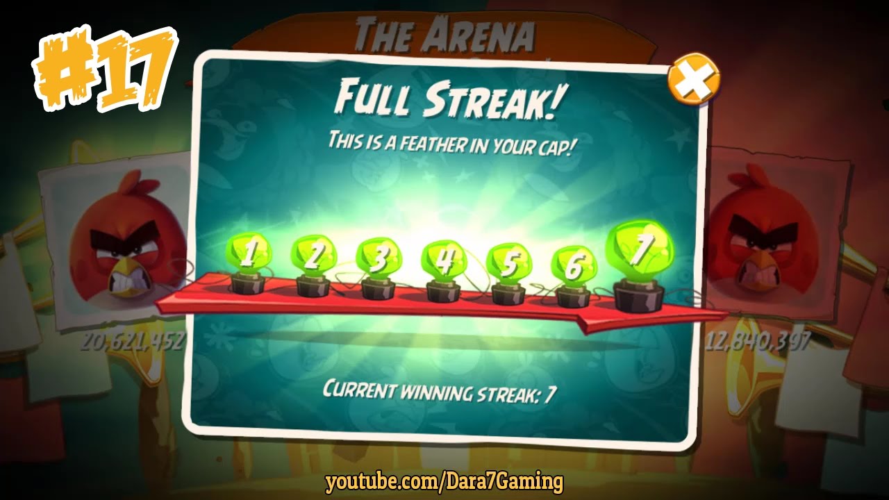 ANGRY BIRDS 2 THE ARENA – 7 LEVELS Gameplay Walkthrough Part 17