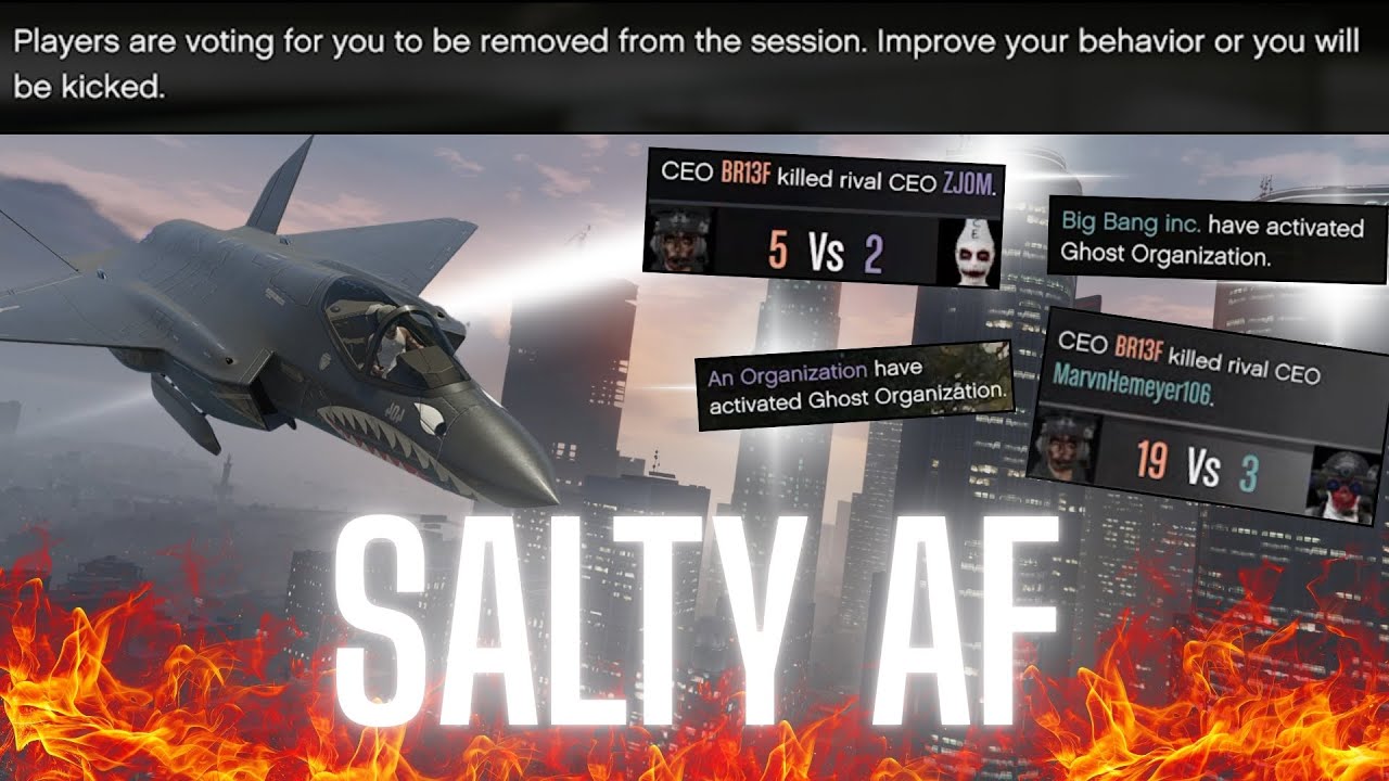 How I SQUAD WIPED A LOBBY Full Of Griefers in GTA Online