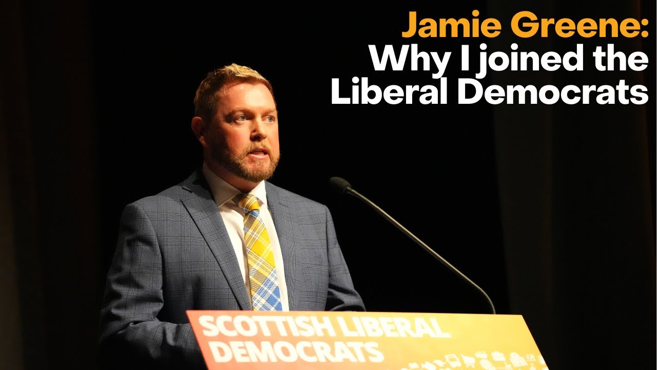 Jamie Greene: Why I left the Conservatives and joined the Liberal Democrats